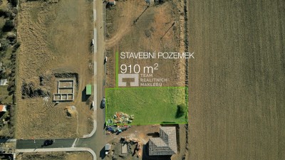 Prodej, Pozemky pro bydlení,  910 m2 - Liteň