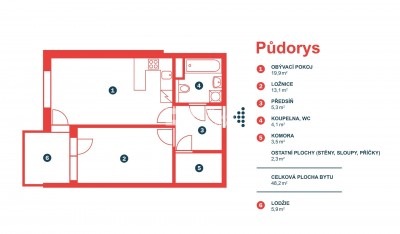 Byt 2+kk,  Praha 10 - Uhříněves
