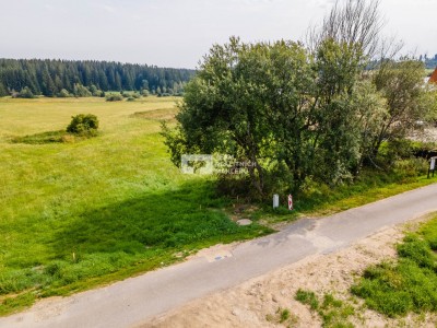 Stavební pozemek o výměře 1 048 m2, Černá v Pošumaví