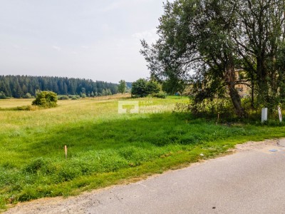 Stavební pozemek o výměře 1 048 m2, Černá v Pošumaví