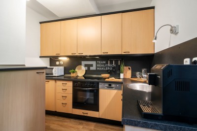 Apartmán o dispozici 3+kk s balkonem přímo na Lipně