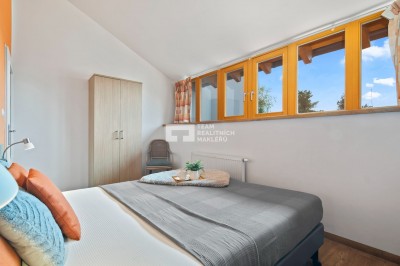 Apartmán o dispozici 3+kk s balkonem přímo na Lipně