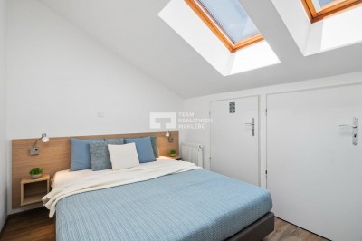 Apartmán o dispozici 3+kk s balkonem přímo na Lipně