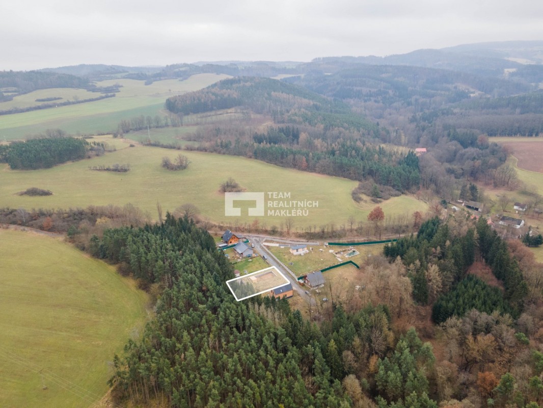 Stavební pozemek v Krásné Hoře nad Vltavou